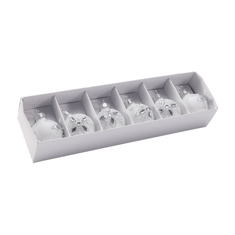 Slavnostní skleněná vánoční koule Ornament Set