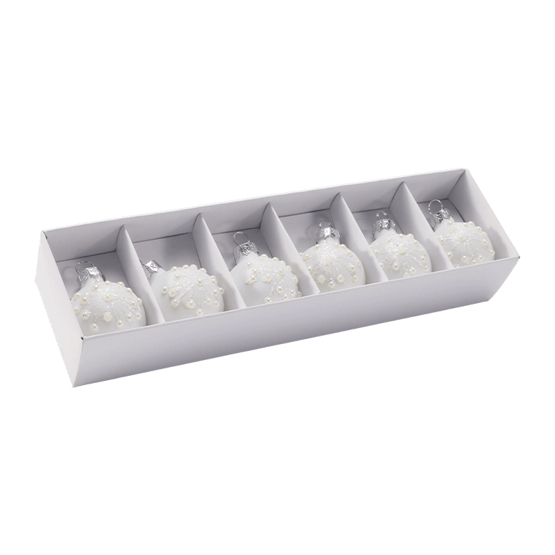 Slavnostní skleněná vánoční koule Ornament Set