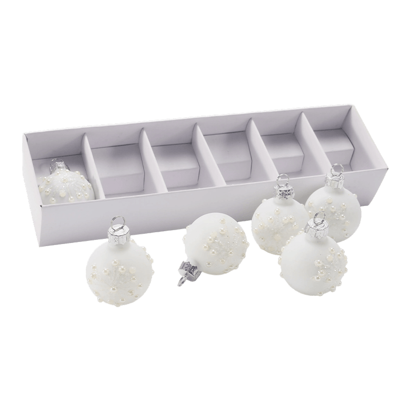 Slavnostní skleněná vánoční koule Ornament Set
