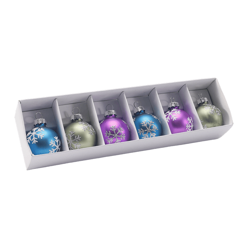 Slavnostní skleněná vánoční koule Ornament Set