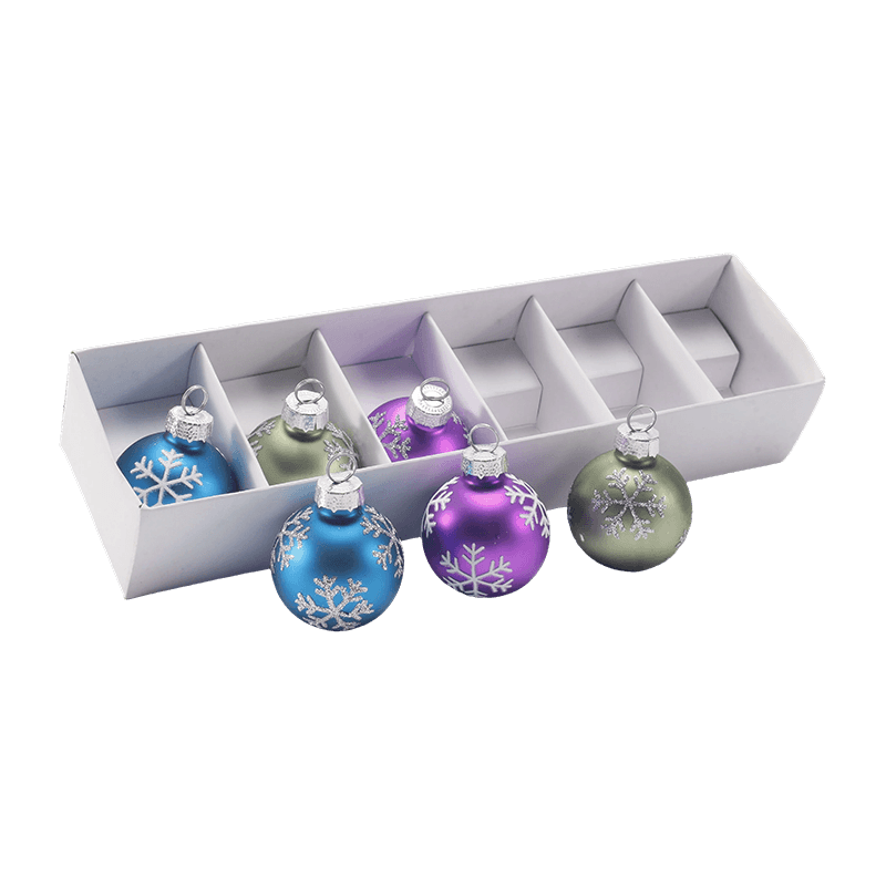 Slavnostní skleněná vánoční koule Ornament Set