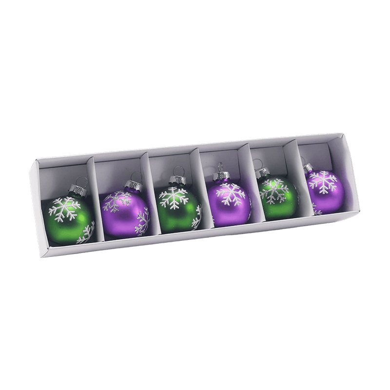 Slavnostní skleněná vánoční koule Ornament Set