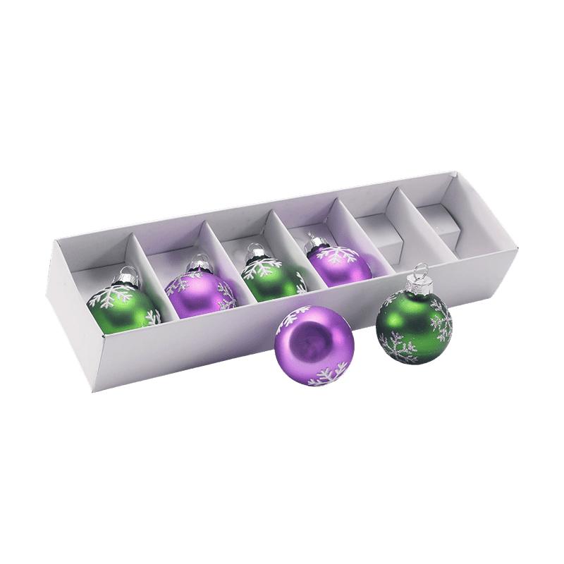 Slavnostní skleněná vánoční koule Ornament Set
