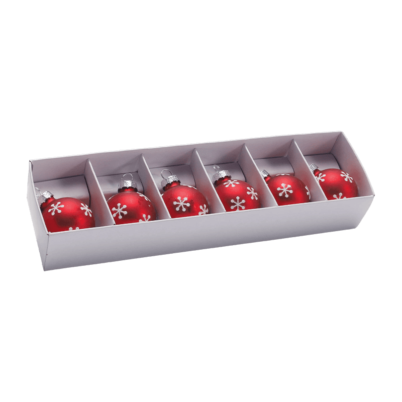 Slavnostní skleněná vánoční koule Ornament Set