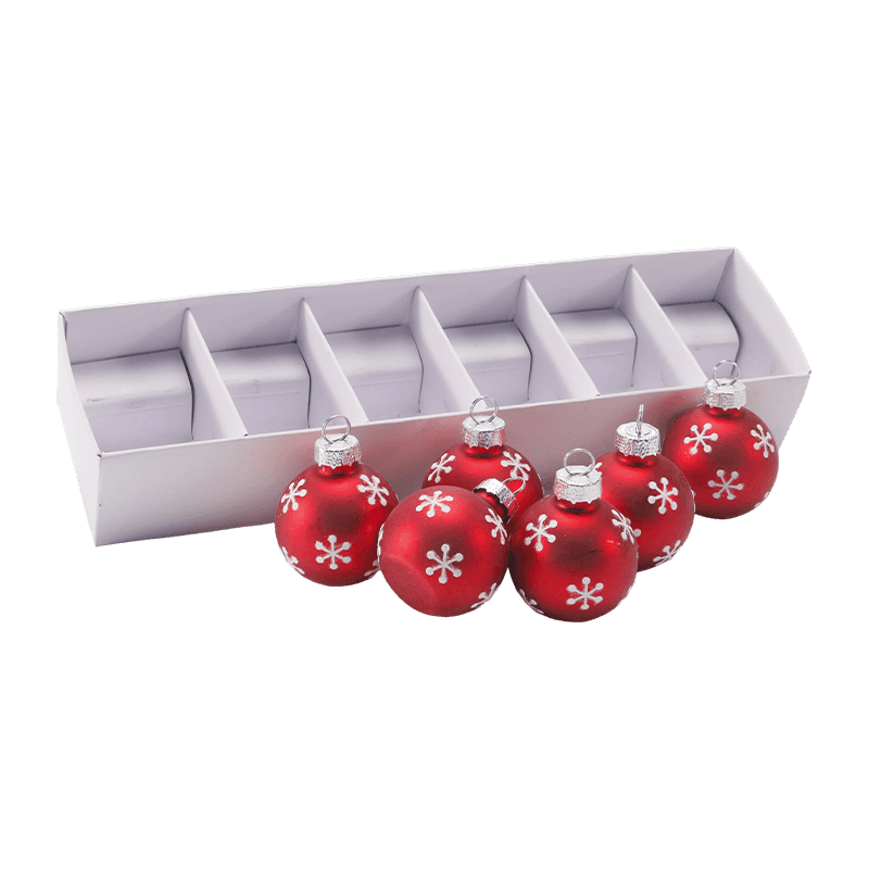 Slavnostní skleněná vánoční koule Ornament Set