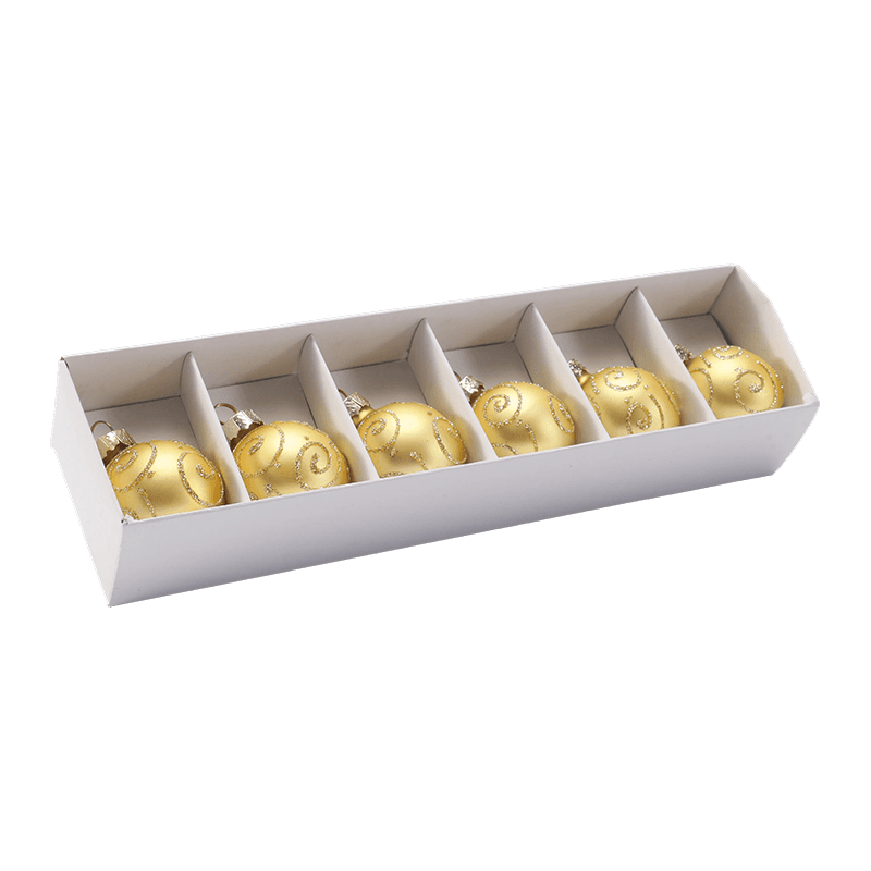Ručně foukané skleněné vánoční koule Ornament