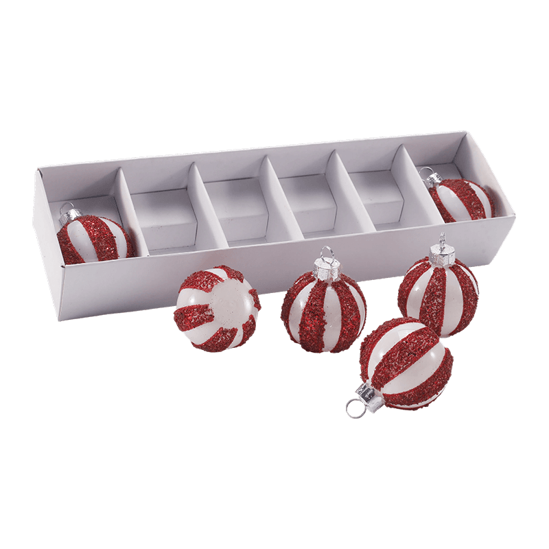 Ručně foukané skleněné vánoční koule Ornament