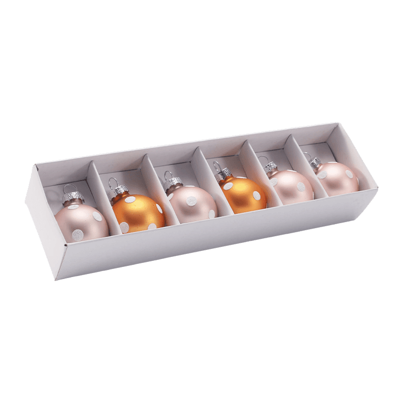 Slavnostní skleněná vánoční koule Ornament Set