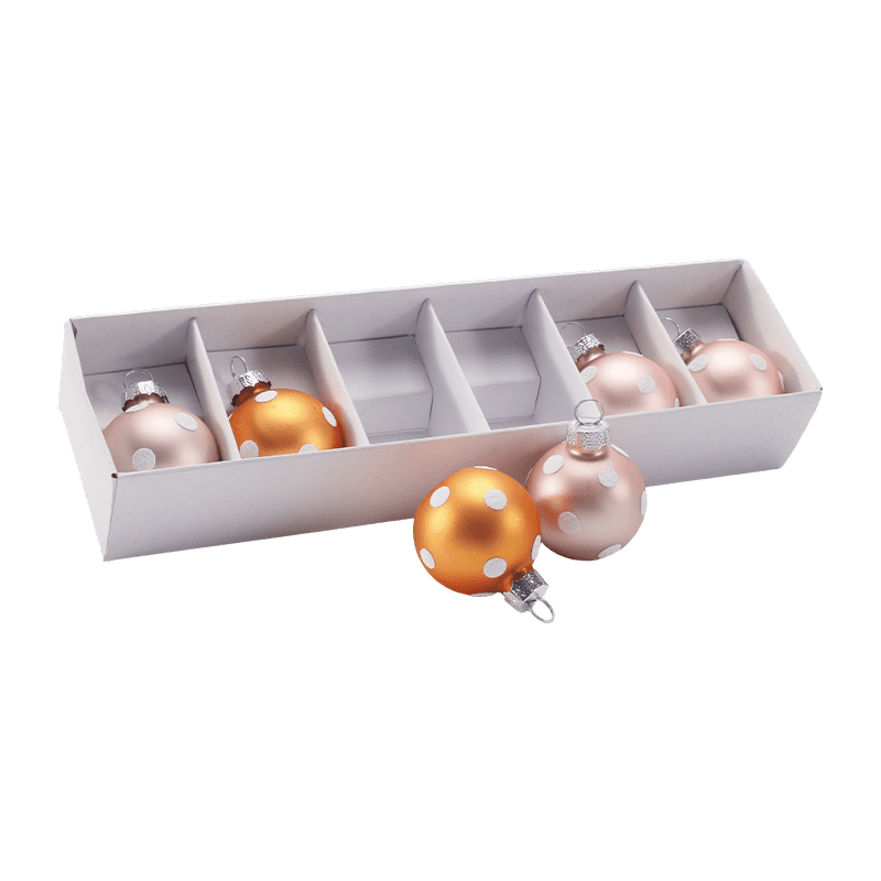 Slavnostní skleněná vánoční koule Ornament Set
